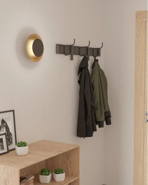 Eglo 900988 - Applique da parete LED TOCINA LED/11W/230V oro/nero