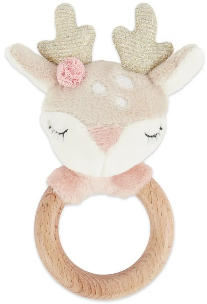 Bieco - Giocattolo motorio con sonaglio - cerbiatto Ella