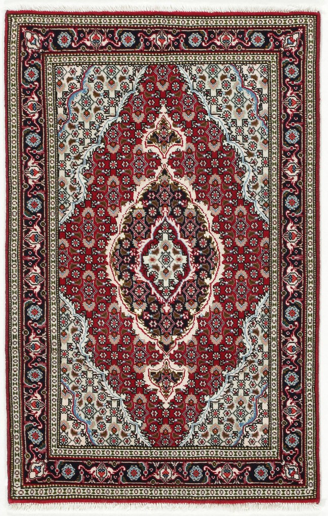 Tabriz Tappeto 60x90 (Iran) Annodato A Mano
