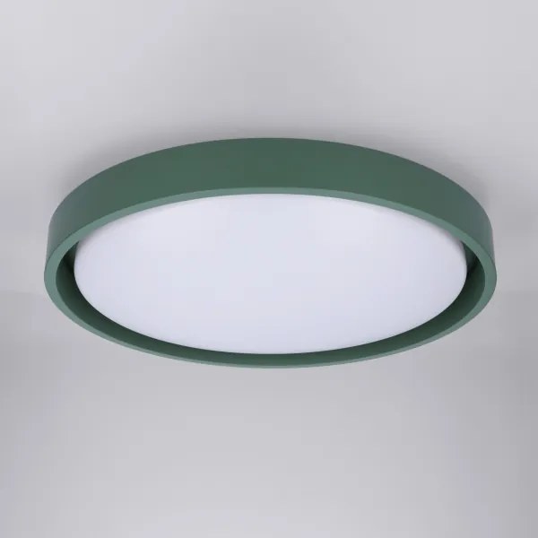 BRILAGI - Plafoniera LED dimmerabile MATTEO LED/48W/230V 3000-6500K Ø 41 cm verde + telecomando