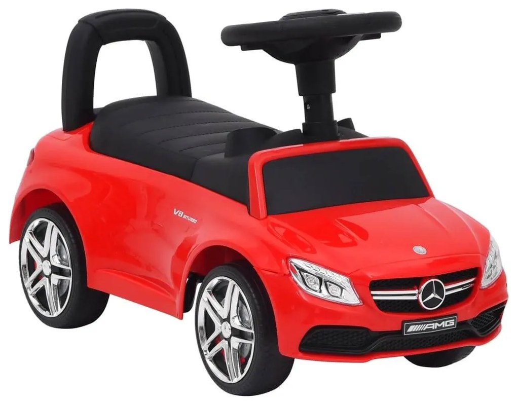 Auto per Bambini e Macchina a Spinta Mercedes-Benz C63 e G63, Rossa / Macchina a Spinta1