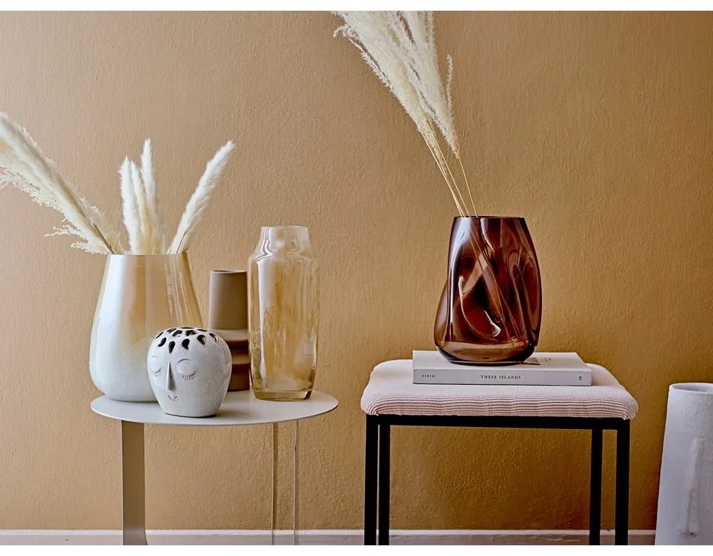 Vaso in vetro marrone Ingolf - Bloomingville