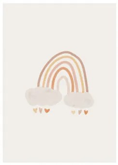 Poster Decorativo (50x70 cm) Viker Kids Bianco grigiastro - Sklum