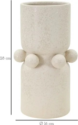 Vaso Ceramica Bubbles Cm Ø 16X28