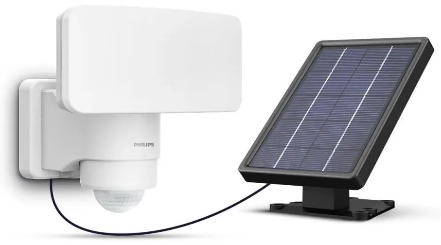 Philips - Applique a LED solare con sensore TYLUS LED/6W/3,7V 5000K IP44