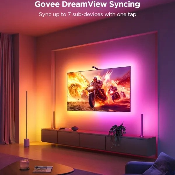 Govee - TV Backlight 3 Lite TV 55-65" SMART LED retroilluminazione RGBICW Wi-Fi IP67 +RC