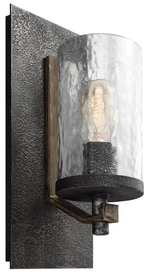 Feiss - Applique ANGELO 1xE27/60W/230V nero