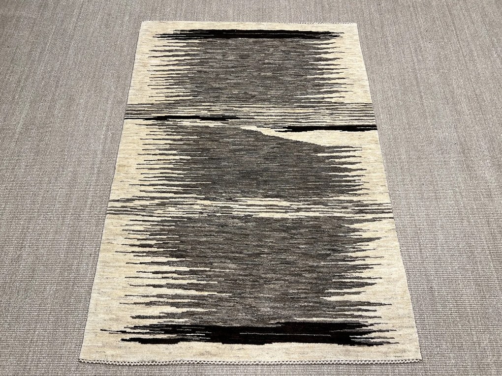 Loribaft Tappeto 120 x 170 Beige (Iran) Annodato A Mano
