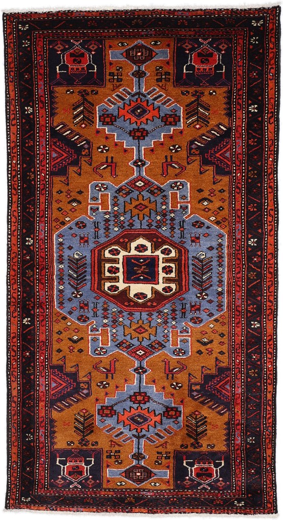 Hamedan Tappeto persiano 110 x 210 (Iran) Annodato A Mano