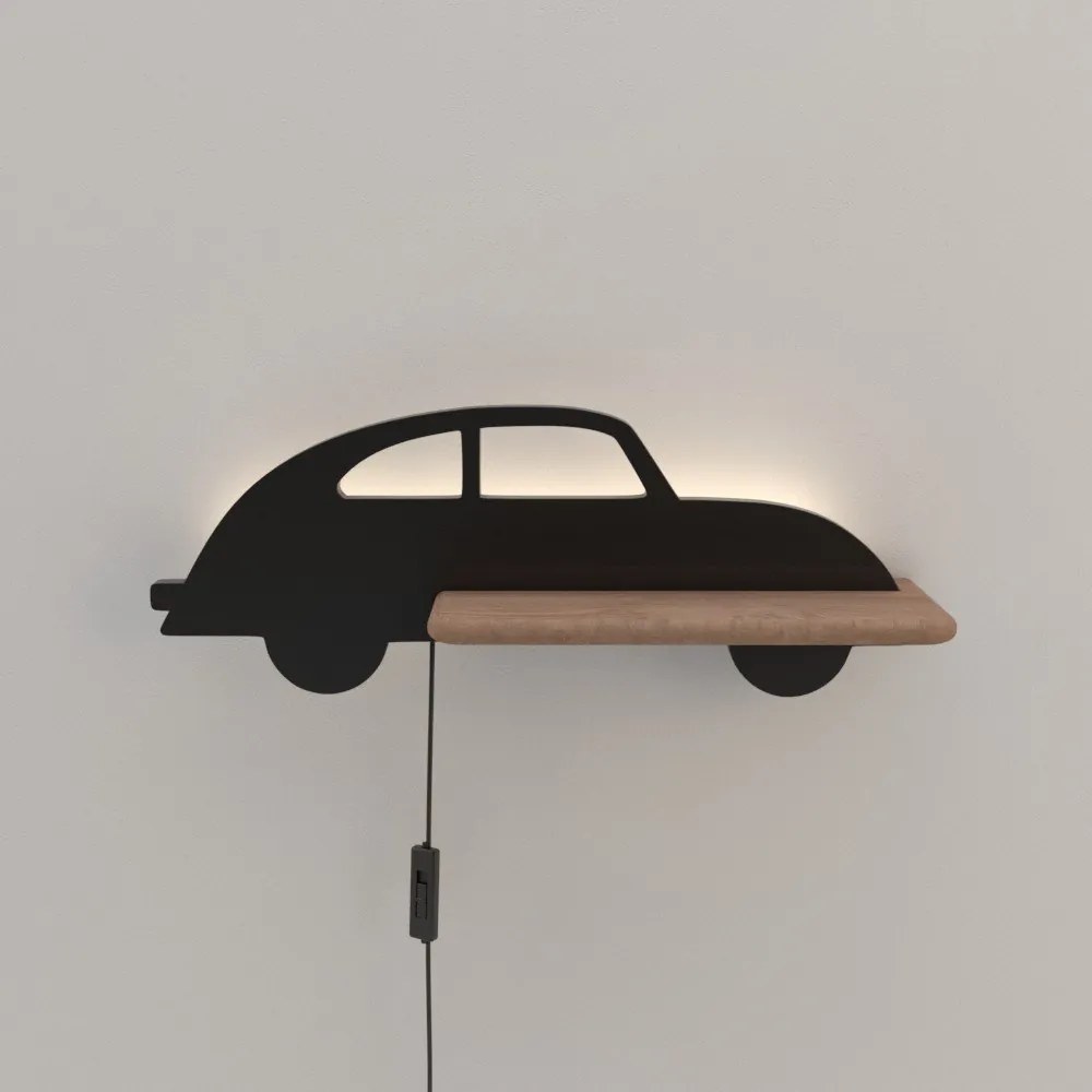 Apparecchio nero per bambini Car - Candellux Lighting