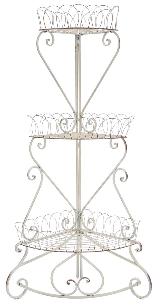 Scaffalatura In metallo, a 3 ripiani, da 49X49X138 cm