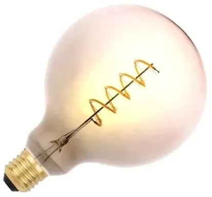 Lampadina LED FILAMENT SPIRAL G125 E27/4W/230V 2000K grigio/rosa