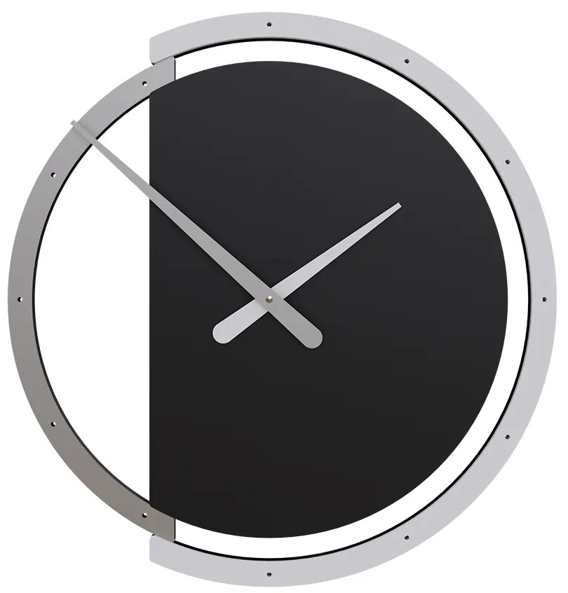 CalleaDesign Orologio da parete moderno Zaki nero