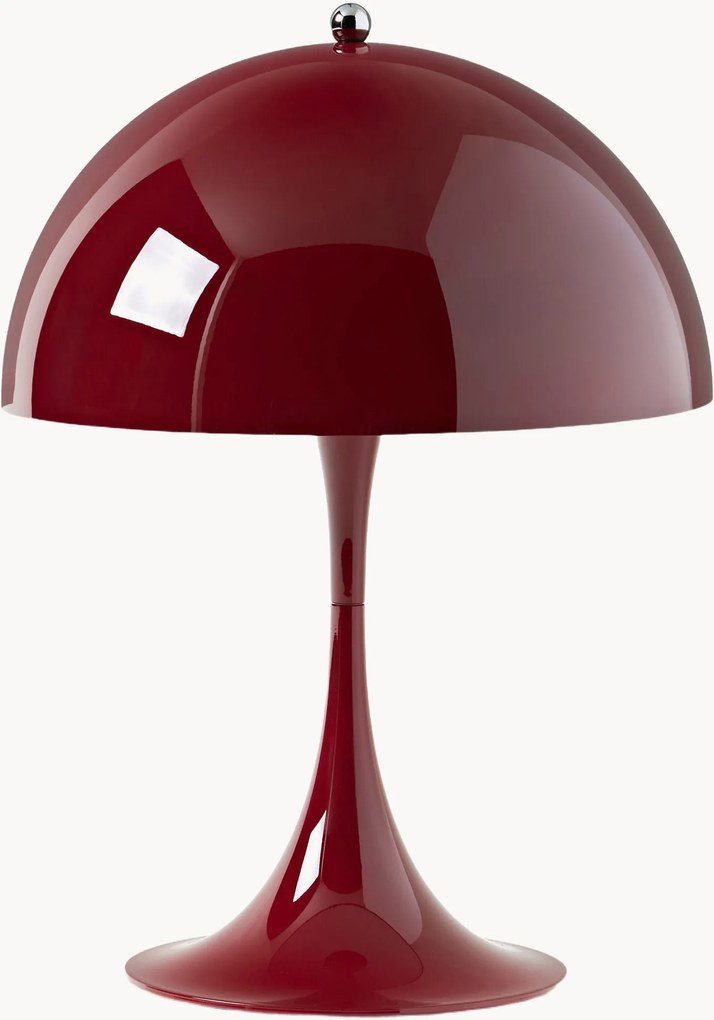 Lampada da tavolo portatile a LED con luce regolabile Panthella 250, Design Verner Panton
