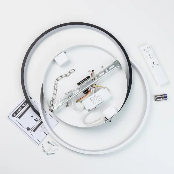 Brilagi - Plafoniera da soffitto dimmerabile a LED VELO XL LED/83W/230V 46,7x59,5 cm + telecomando