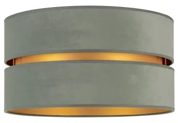 Duolla - Plafoniera DUO 1xE27/15W/230V diametro 40 cm luce verde/oro