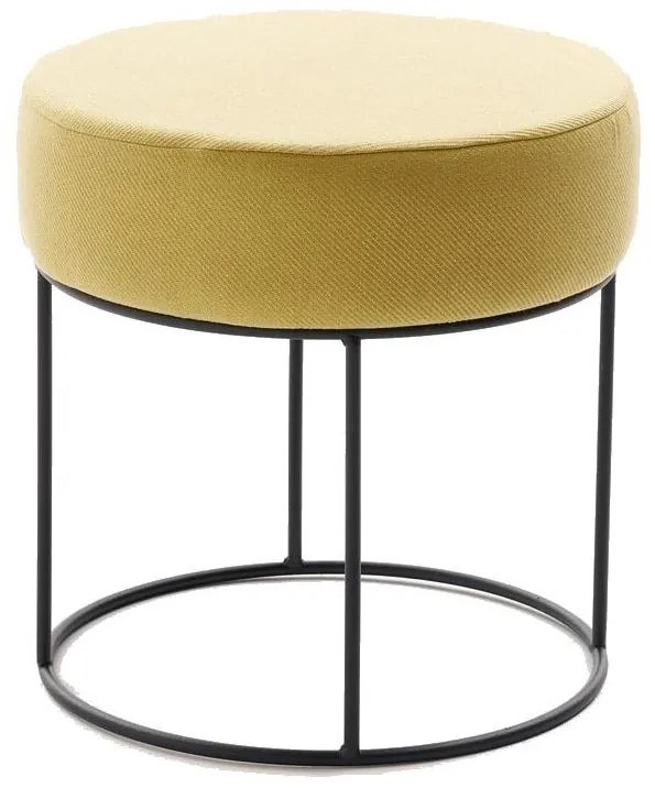 Pouf RELO Ø 40 cm giallo