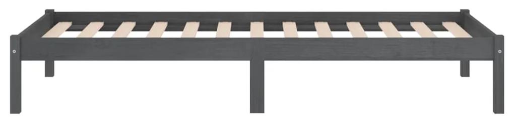 Giroletto grigio in legno massello di pino 100x200 cm