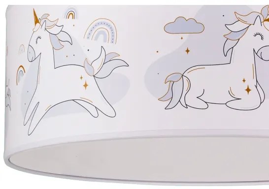 Duolla - Lampada LED da soffitto per bambini CORTINA LED/26W/230V Ø40cm 4000K