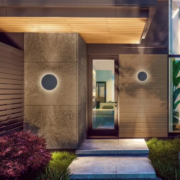 Rabalux 77152-Applique a LED da esterno RUST 15W/230V 2700/4000/6500K IP65 grigio