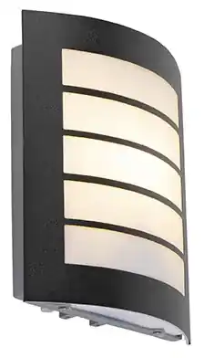 Lampada da parete per esterno antracite con sensore di movimento IP44 -  Emmerald 1