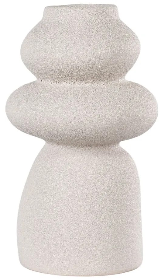 Vaso in gres crema (altezza 26,5 cm) - House Nordic