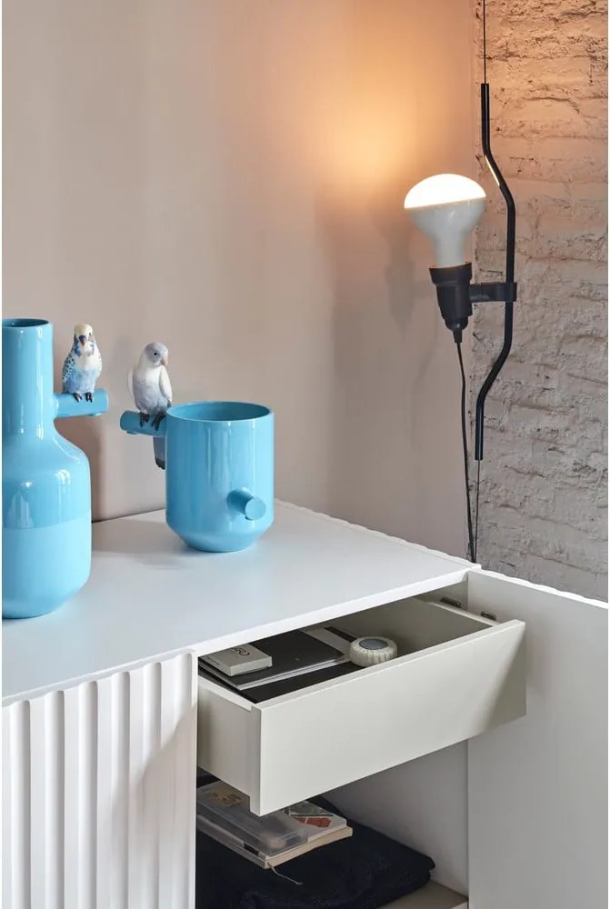 Cassettiera bianca , larghezza 92 cm Doric - Teulat