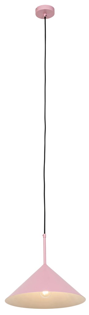 Lampada a sospensione di design rosa - Triangolo