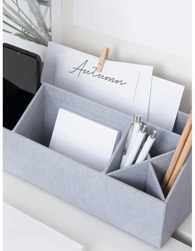 Organizer in cartone per la cancelleria Elisa - Bigso Box of Sweden