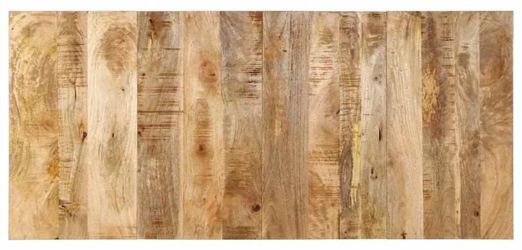 Testiera 180 Cm İn Legno Massello Di Mango Grezzo /