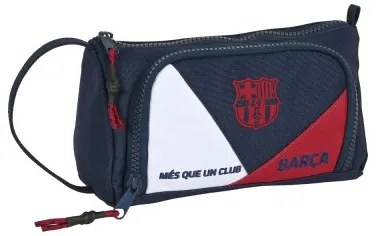 Astuccio Scuola F.C. Barcelona Corporativa Azzurro Rosso Granato 20 x 11 x 8.5 cm (32 Pezzi)