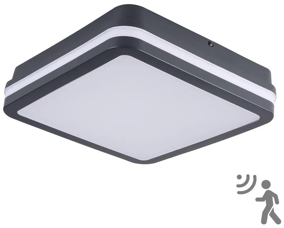 Kanlux 32949 - Lampada LED da esterno con sensore BENO LED/18W/230V 4000K IP54