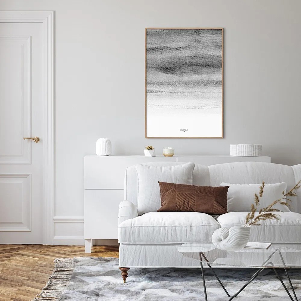 Dipinto 50x70 cm Monochrome Sky - Malerifabrikken