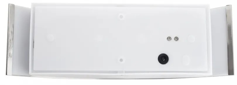 Applique Inox E27 IP54 da Esterno Antiabbagliamento - Serie SHELL Base E27