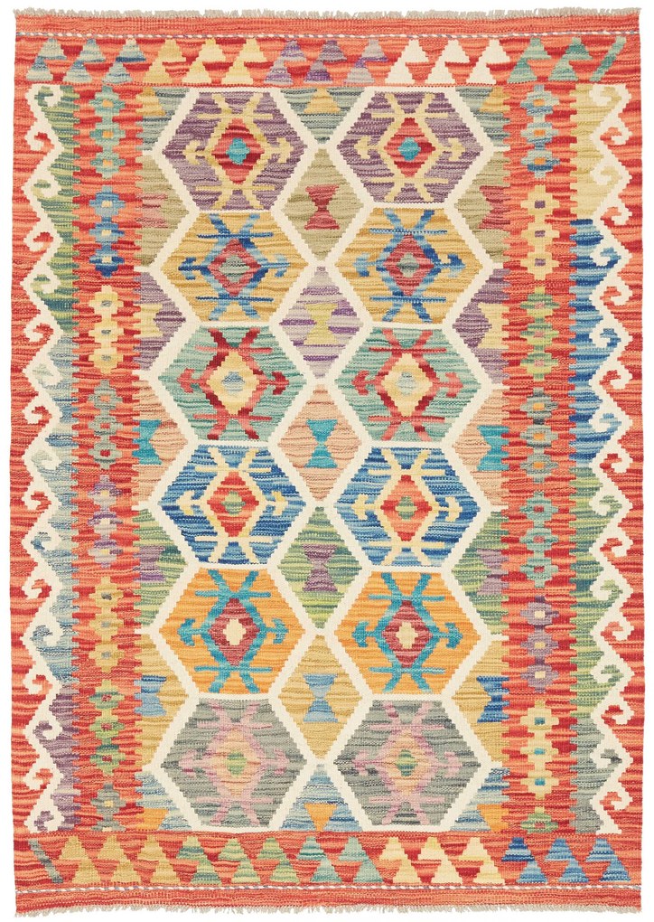 Kilim Tappeto orientale 100x140 (Pakistan) Tessuto A Mano