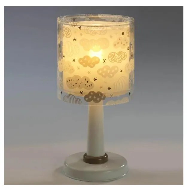 Dalber D-41411E - Lampada da tavolo per bambini CLOUDS 1xE14/40W/230V