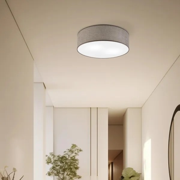 Plafoniera SIRJA 2xE27/15W/230V Ø 45 cm marrone