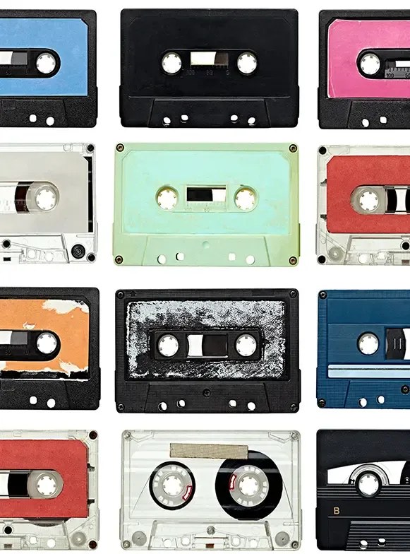 Rebel Walls Carta da parati Casette Tape - Piccadilly Circus