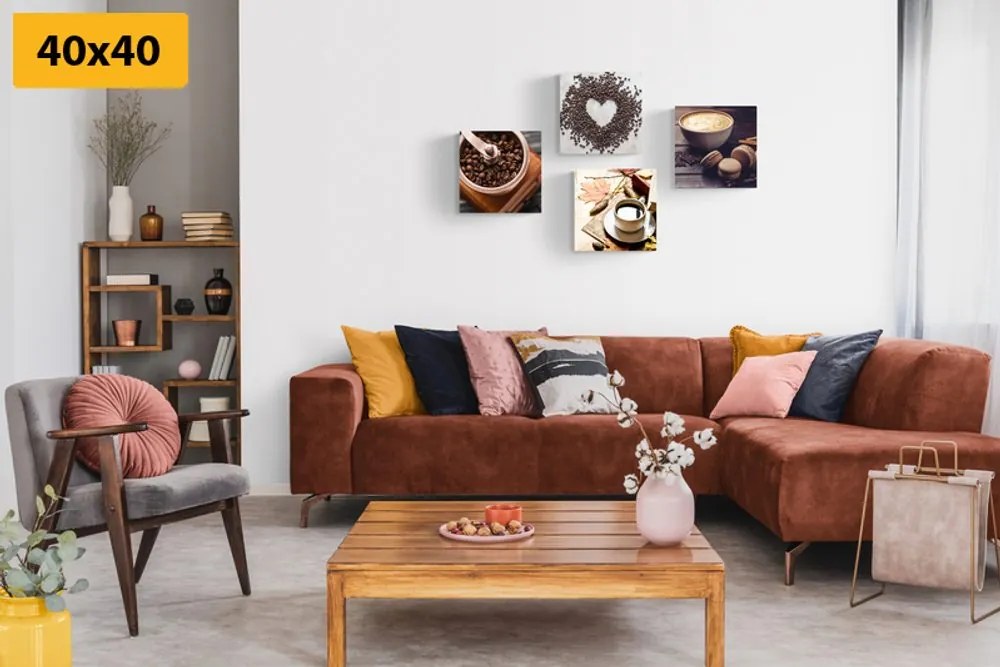 Set di quadri – Incanto del caffè