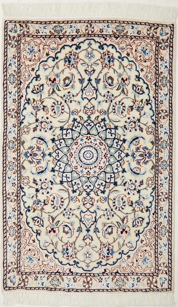 Nain Tappeto persiano 100x60 (Iran) Annodato A Mano