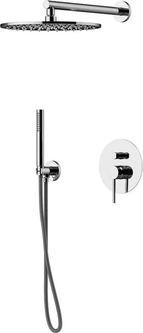 Kit incasso doccia Circle Two cromo