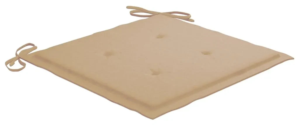 Sedie da pranzo da esterni con cuscini 6 pz massello di acacia