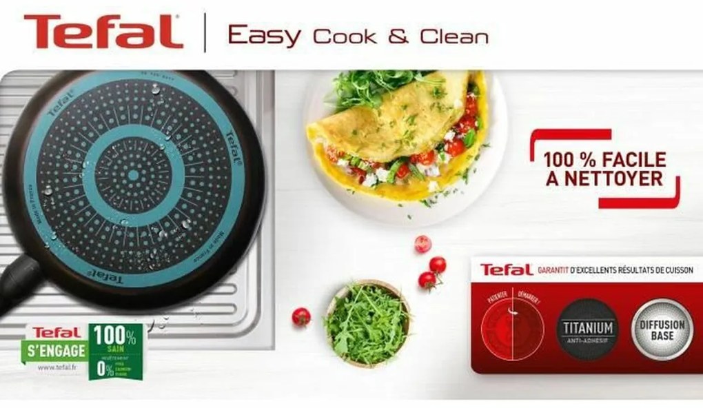 Casseruola Tefal B5544602 Nero Alluminio Vetro Ø 24 cm