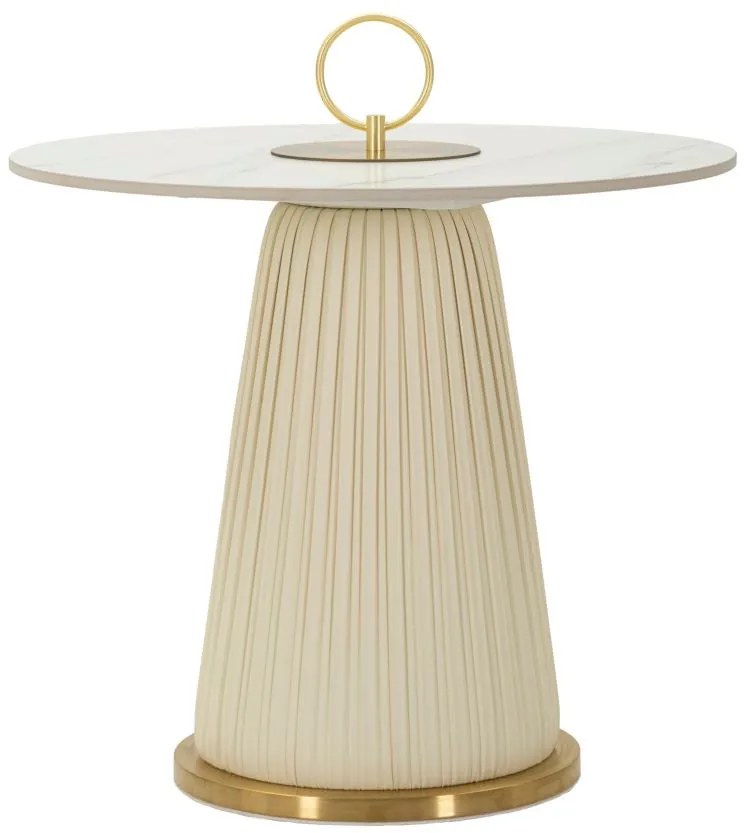 Tavolinetto Nova Cm Ø 60X54 Elegante Design Moderno