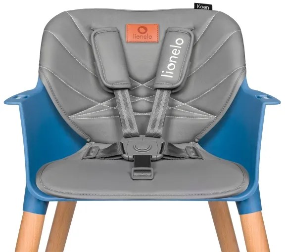 Lionelo - Seggiolone 2 in 1 per bambini KOEN Blue Sky