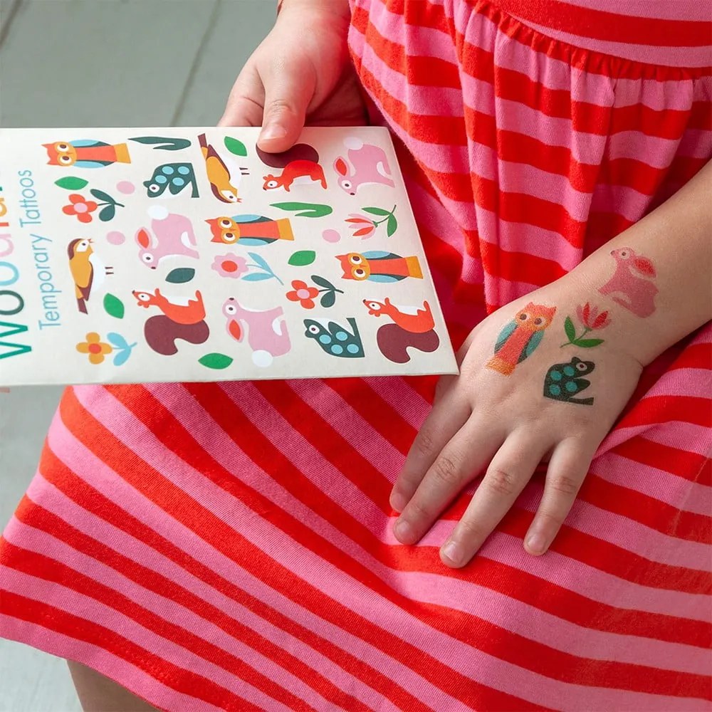Tatuaggi per bambini Woodland - Rex London