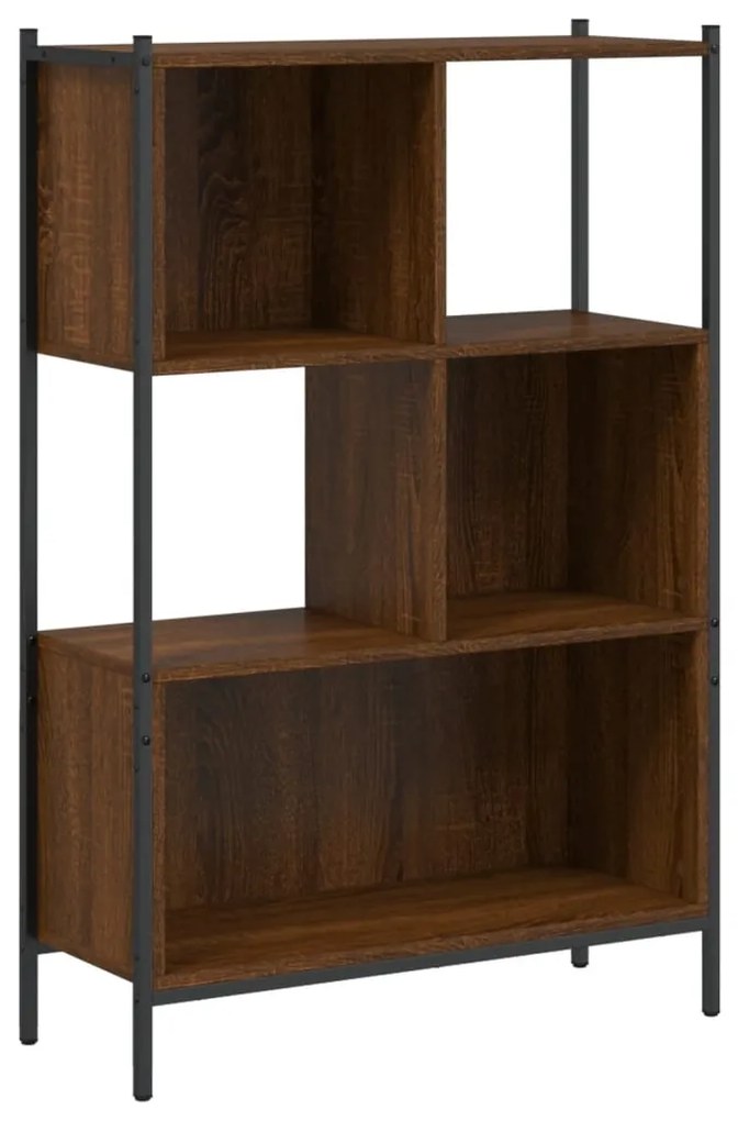 Libreria Rovere Marrone 72x28x109 cm in Legno Multistrato