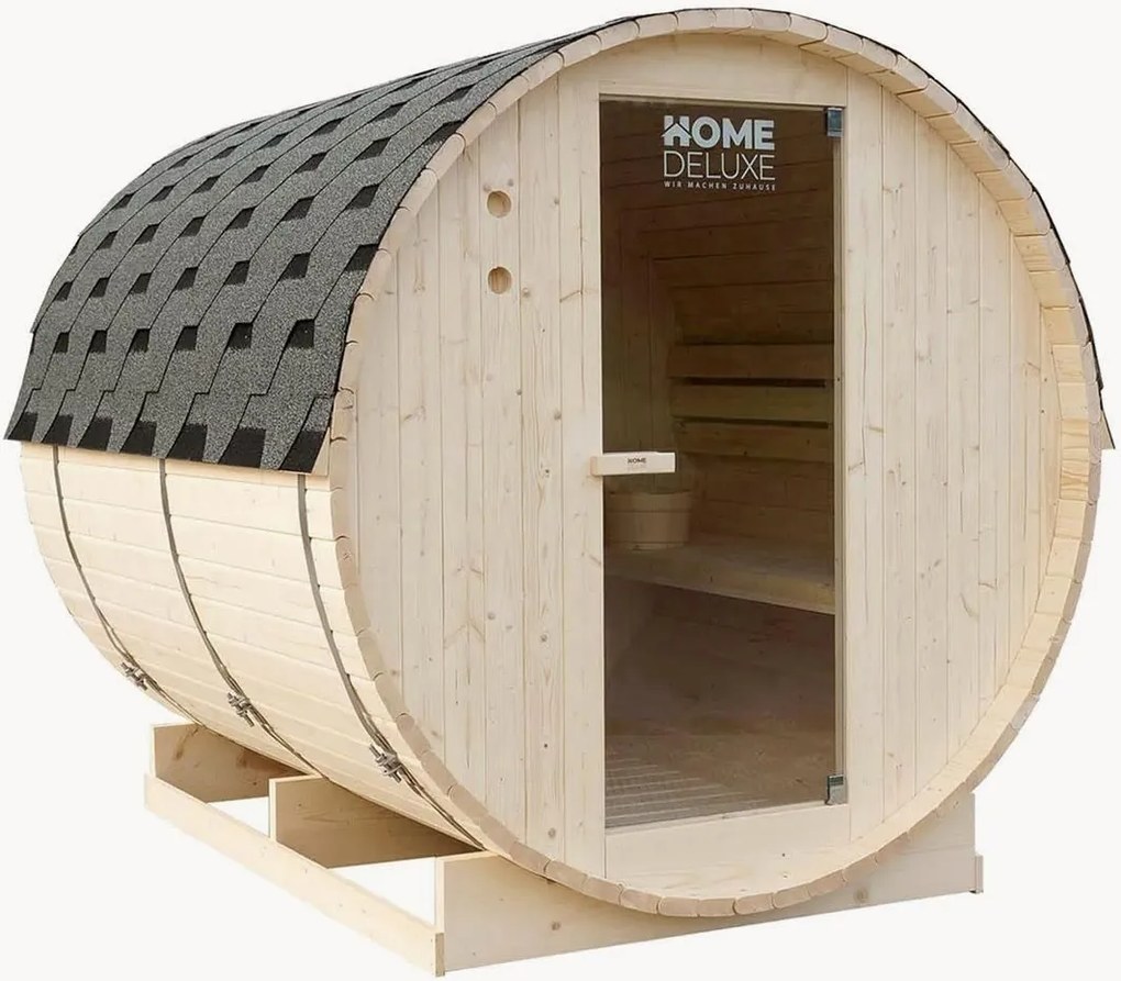 Sauna a botte da esterno Lahti XL