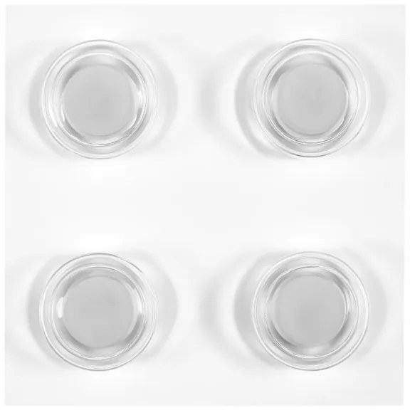 Ledvance - Plafoniera LED da bagno ORBIS FLAME 4xLED/5,5W/230V IP44 bianco