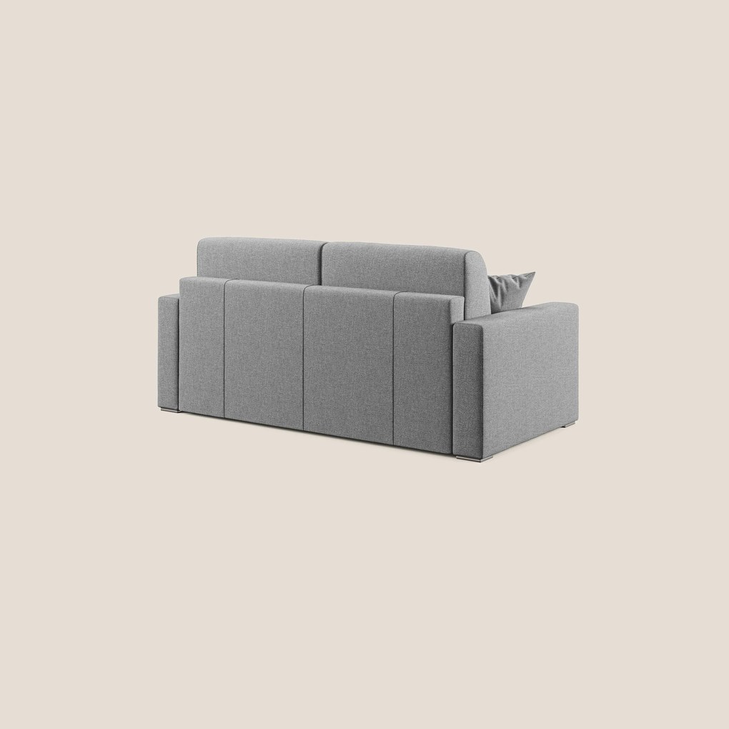 Best Divano letto matrimoniale in tessuto smacchiabile QuickClean T08 grigio